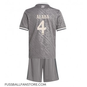 Real Madrid David Alaba #4 Replik 3rd trikot Kinder 2024-25 Kurzarm (+ Kurze Hosen)